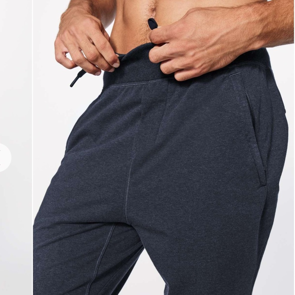 lululemon Men’s Cross Cut Jogger Heathered‎ Inkwell Large